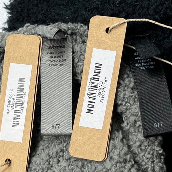 SKIMS Cozy Knit Tank Top Lot of 2 Smoke Onyx Girls 6/7 - Picture 12 of 16